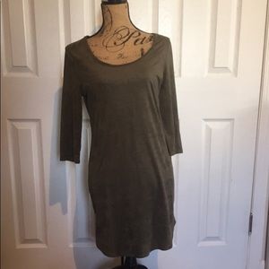 Charoltte Russe Olive Green Dress